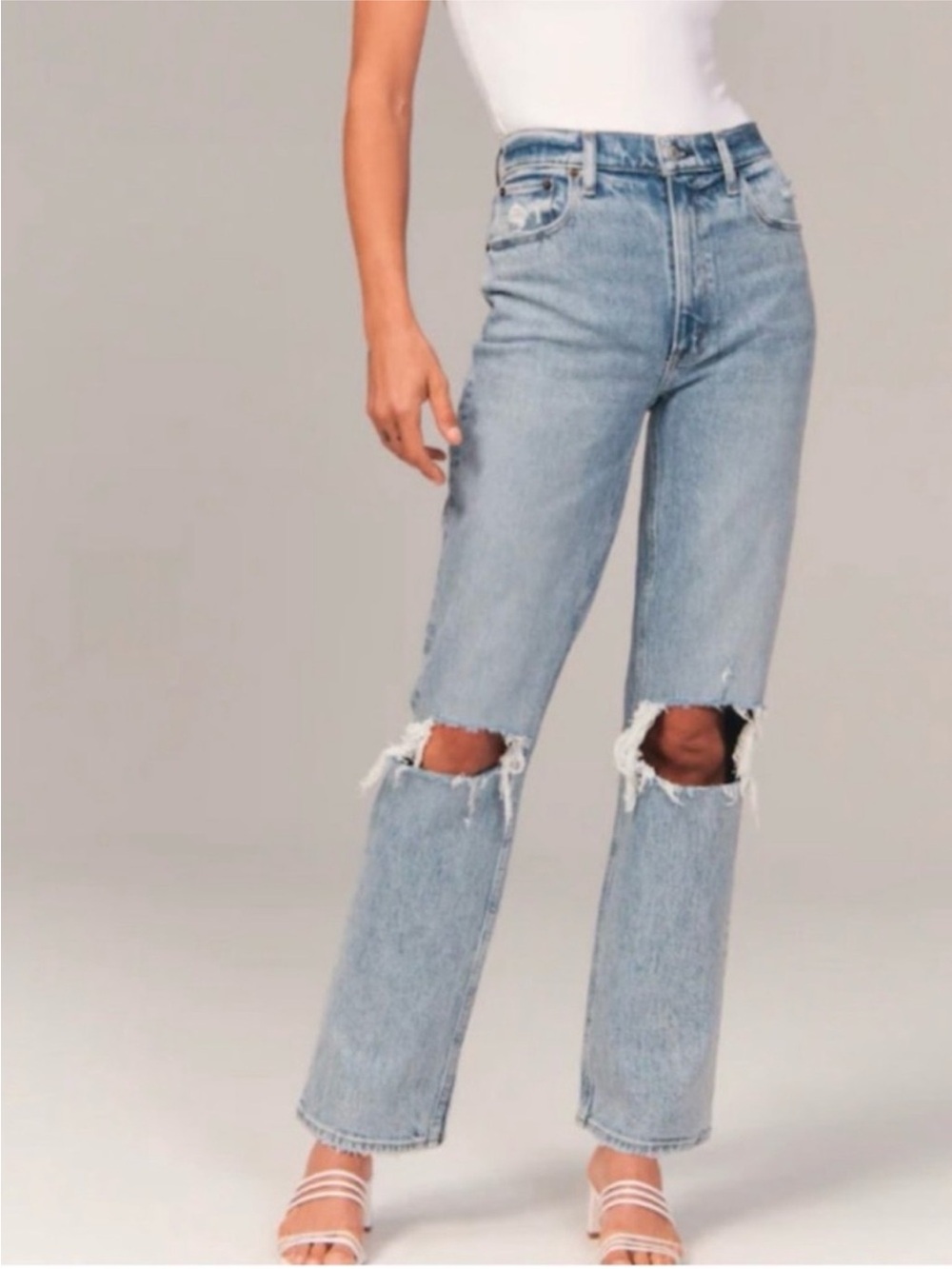 Abercrombie and fitch curve love Jeans